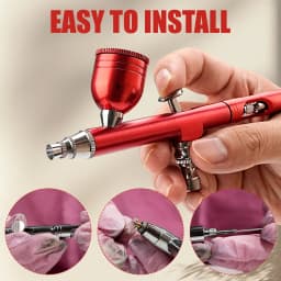1/3pcs set 0.2/0.3/0.5mm Airbrush Nozzle Needle Airbrushes Spray Gun Spraying Paint Sprayer Replacement parts Tool Accessories