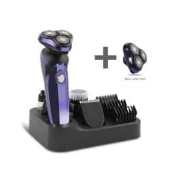 MOTAWISH Electric Shaver Wet-Dry Dual Use Water Proof Electric Razor Nose Ear Hair Trimmer Rechargeable Shaving Machine for Men