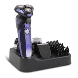 MOTAWISH Electric Shaver Wet-Dry Dual Use Water Proof Electric Razor Nose Ear Hair Trimmer Rechargeable Shaving Machine for Men