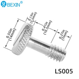 BEXIN Camera Screw Set 1/4 Inch Quick Release Plate Screw DSLR Accessoriet Tripod Mount Adapter for DSLR Camera Tripod