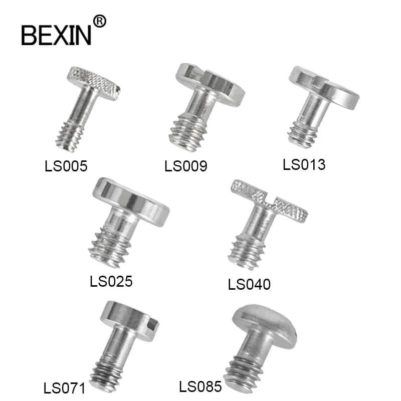 BEXIN Camera Screw Set 1/4 Inch Quick Release Plate Screw DSLR Accessoriet Tripod Mount Adapter for DSLR Camera Tripod
