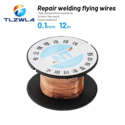 5PCS Soldering Wire 0.1mm PCB Link Jumper Wire Maintenance Jump Line for Mobile Phone Computer PCB Welding Repair Tools