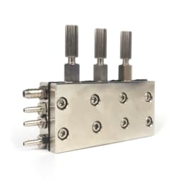 High Quality Dental Unit Valve 3 in 1 Dental Valve Control Dental Chair Air / Water Diaphragm Membrane