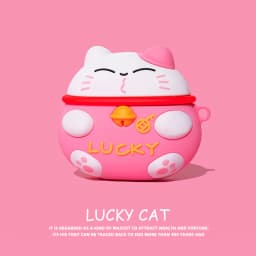 Lucky Cat Lovely Case for Airpods Pro 2 Japanese Style Earphone Case For Apple Airpods 1 2 3 Cover for AirPods Pro 2 Case