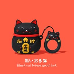Lucky Cat Lovely Case for Airpods Pro 2 Japanese Style Earphone Case For Apple Airpods 1 2 3 Cover for AirPods Pro 2 Case
