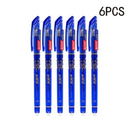 Magic Erasable Pen Refill Set 0.5mm Washable Handle Erasable Gel-Ink Pen Colored Ink Rods School Office Writing Stationery