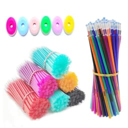 Magic Erasable Pen Refill Set 0.5mm Washable Handle Erasable Gel-Ink Pen Colored Ink Rods School Office Writing Stationery