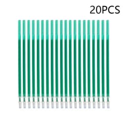 Magic Erasable Pen Refill Set 0.5mm Washable Handle Erasable Gel-Ink Pen Colored Ink Rods School Office Writing Stationery