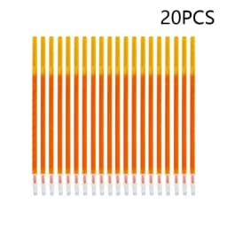 Magic Erasable Pen Refill Set 0.5mm Washable Handle Erasable Gel-Ink Pen Colored Ink Rods School Office Writing Stationery