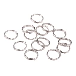 50-200pcs/lot Open Jump Rings 4 6 8 10 12 mm Double Loops Split Rings Necklace Bracelet Connectors For DIY Jewelry Making