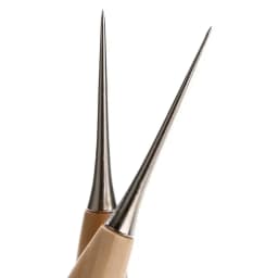 2Pcs/Pack Leather Sewing Awl Wooden Handle Stitcher Needle Kit Tool Accessories leather Craft Sewing Tools