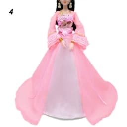 Newest Ancient Dress Doll Chinese Imperial Concubine Court Fairy Suit For 30cm Doll Accessories Girl Princess Dolls Clothes