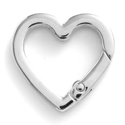 5Pcs/lot 25mm Metal Heart Shape Spring Clasps Openable Carabiner Keychain Bag Clips Hook Dog Chain Buckles Connector Accessories