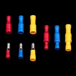 Insulated Cable Connector Electrical Wire Crimp Spade Butt Ring Fork Set Ring Electric Crimp lugs Rolled Terminals Assorted Kit