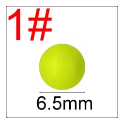 1#-10# EPS Float Ball Foam Ball Eye-catching Beans Modified Float Ball Float Spherical Buoy Fishing Gear Bright Colors