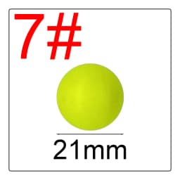 1#-10# EPS Float Ball Foam Ball Eye-catching Beans Modified Float Ball Float Spherical Buoy Fishing Gear Bright Colors