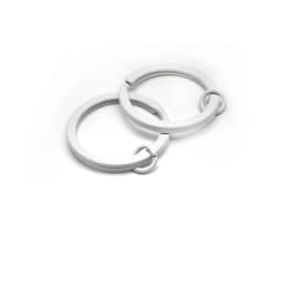 10-20pcs/Pack Colorful Key Ring Key Chain Accessories 30mm Round Split Keychain DIY Metal Key Holder Split Rings Wholesale