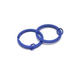 10-20pcs/Pack Colorful Key Ring Key Chain Accessories 30mm Round Split Keychain DIY Metal Key Holder Split Rings Wholesale