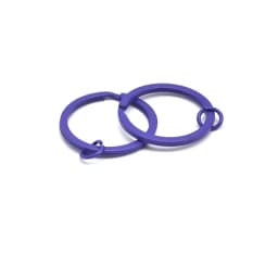 10-20pcs/Pack Colorful Key Ring Key Chain Accessories 30mm Round Split Keychain DIY Metal Key Holder Split Rings Wholesale