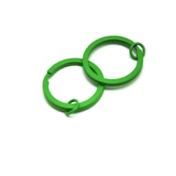 10-20pcs/Pack Colorful Key Ring Key Chain Accessories 30mm Round Split Keychain DIY Metal Key Holder Split Rings Wholesale
