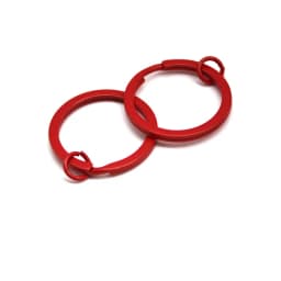 10-20pcs/Pack Colorful Key Ring Key Chain Accessories 30mm Round Split Keychain DIY Metal Key Holder Split Rings Wholesale