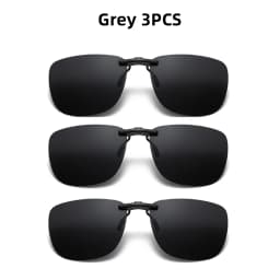 VIVIBEE Driving Clip On Sunglasses Unisex Eyeglasses Men Polarized Women Night Vision Fishing UV400 Outdoor Sun Glasses