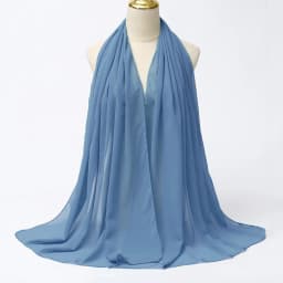 Muslim Chiffon Hijabs For Woman Long Solid Color Head Wrap For Women Shawls Scarves Ladies Muslim Veil Hijab