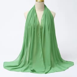Muslim Chiffon Hijabs For Woman Long Solid Color Head Wrap For Women Shawls Scarves Ladies Muslim Veil Hijab