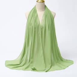 Muslim Chiffon Hijabs For Woman Long Solid Color Head Wrap For Women Shawls Scarves Ladies Muslim Veil Hijab