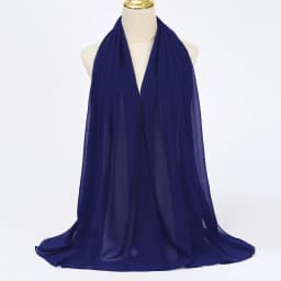Muslim Chiffon Hijabs For Woman Long Solid Color Head Wrap For Women Shawls Scarves Ladies Muslim Veil Hijab
