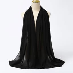 Muslim Chiffon Hijabs For Woman Long Solid Color Head Wrap For Women Shawls Scarves Ladies Muslim Veil Hijab