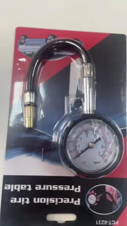 Tire Pressure 0-100PSI Long Tube Gauge Meter High-Precision Tyre Air Tester for Car Motorcycle Monitoring System