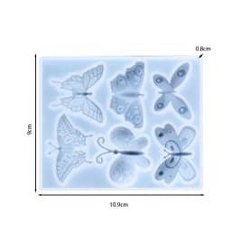 Earring Pendant Silicone Mold Epoxy Resin Jewelry Making Molds Heart Leaves Moon DIY Charms Pendant Mould Creative Jewelry Craft