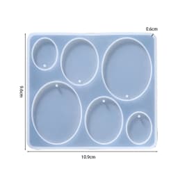 Earring Pendant Silicone Mold Epoxy Resin Jewelry Making Molds Heart Leaves Moon DIY Charms Pendant Mould Creative Jewelry Craft
