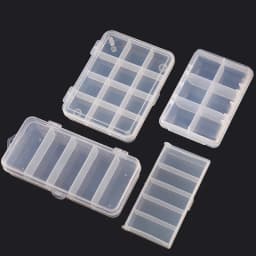 TAIYU Portable Fishing Tackle Box Mini Storage Case for Jig Lure Spoon Bait Hook Tool Accessories Carp Fly Fishing Organizer Box