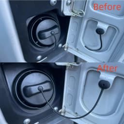 For Mercedes Benz Sprinter Vito Viano W906 W903 W639 W638 W447 Petrol Diesel Fuel Cap Tank Cover Line Cable Rope Car Accessories