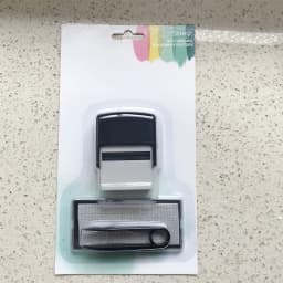 DIY Custom Stamp Rubber Kit Self Ink Dial Assortment Seal Business Number Monogram Printing Stamp Tampon Encreur Personnalisé