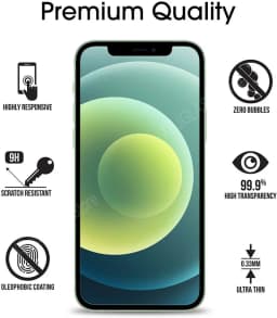 3Pcs Tempered Glass For iPhone 11 12 13 14 15 Pro Max 12 13 Mini Screen Protector For iPhone 6S 7 8 Plus XR XS Max 16E Glass