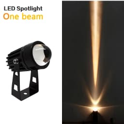 Outdoor LED Wall spotlight 9W 12W landscape Lighting 220V Red Green Blue RGB Wall light IP66 Waterproof one beam lights