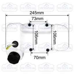 Garden Power Tool Accessories Oil Can Fuel Tank for Brush Cutter 40-5B