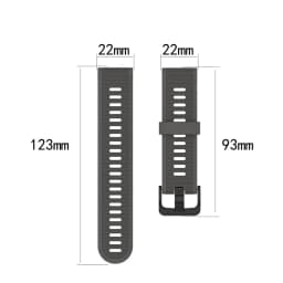 22mm WatchBand for For Garmin Forerunner 945 935 955 Fenix 5 Plus Fenix 6 Silicone Smart Watch Band Outdoor Sports Waterproof