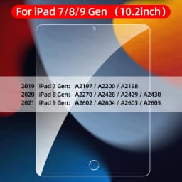 For 2019 2020 iPad 10.2 iPad Pro 11 Air 3 10.5 Screen Protector Tempered Glass for 9.7 iPad 3 4 5 6 7 8th Mini 2 3 4 5 7.9