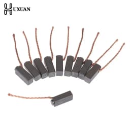 10psc Carbon Brush 5*6*14mm DC Motor Carbon Brush Graphite Carbon Brush N