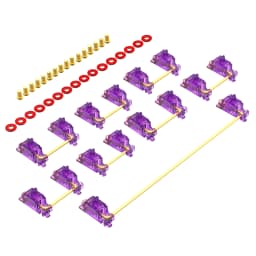DUROCK Stabilizer V2 Screw-in Stabilizers PCB Mount Keycap Stabilisers Screw in Mechanical Keyboard Space Bar Stabs