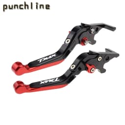 Fit TMAX 530 DX 2012-2019 Brake Handles For T-MAX 530 SX 12-19 T-MAX 500 08-11 TMAX 560 20-21 Folding Extendable Brake Levers