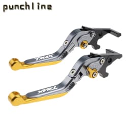 Fit TMAX 530 DX 2012-2019 Brake Handles For T-MAX 530 SX 12-19 T-MAX 500 08-11 TMAX 560 20-21 Folding Extendable Brake Levers