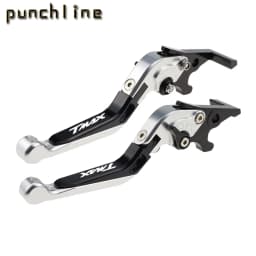 Fit TMAX 530 DX 2012-2019 Brake Handles For T-MAX 530 SX 12-19 T-MAX 500 08-11 TMAX 560 20-21 Folding Extendable Brake Levers