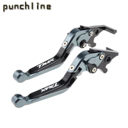 Fit TMAX 530 DX 2012-2019 Brake Handles For T-MAX 530 SX 12-19 T-MAX 500 08-11 TMAX 560 20-21 Folding Extendable Brake Levers