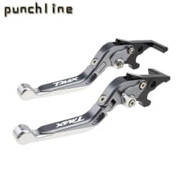 Fit TMAX 530 DX 2012-2019 Brake Handles For T-MAX 530 SX 12-19 T-MAX 500 08-11 TMAX 560 20-21 Folding Extendable Brake Levers