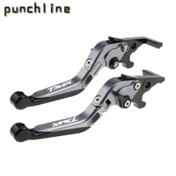Fit TMAX 530 DX 2012-2019 Brake Handles For T-MAX 530 SX 12-19 T-MAX 500 08-11 TMAX 560 20-21 Folding Extendable Brake Levers